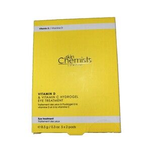 Skin Chemists London Vitamin D & Vitamin C Hydrogel Eye Treatment New & Sealed